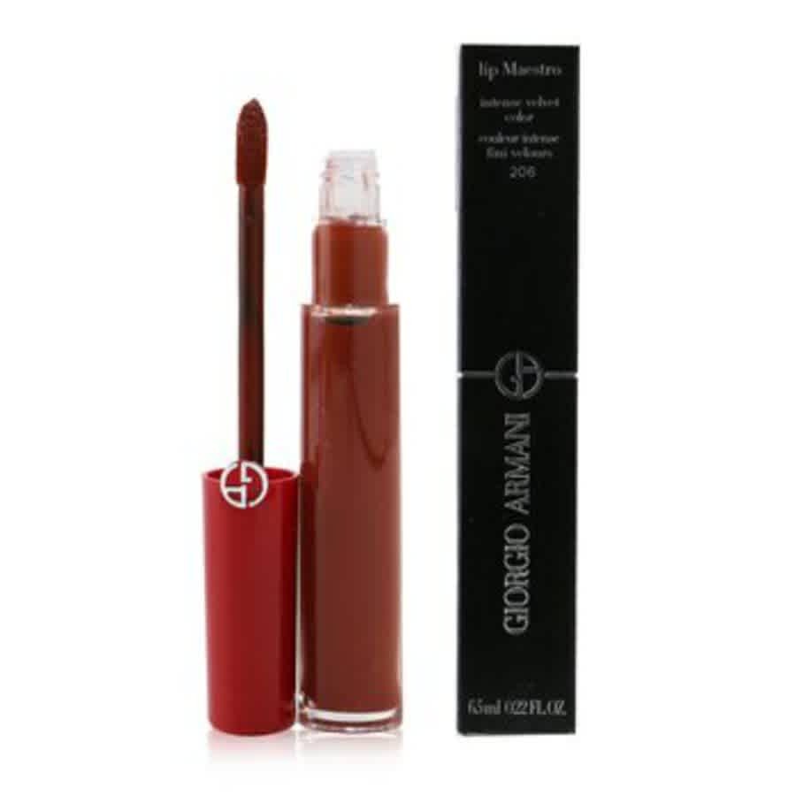 Giorgio Armani Ladies Lip Maestro Intense Velvet Color - 206 Cedar Stick 0.22 oz Lipstick Makeup 3614272742574