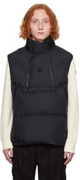 Moncler Black Aire Down Vest