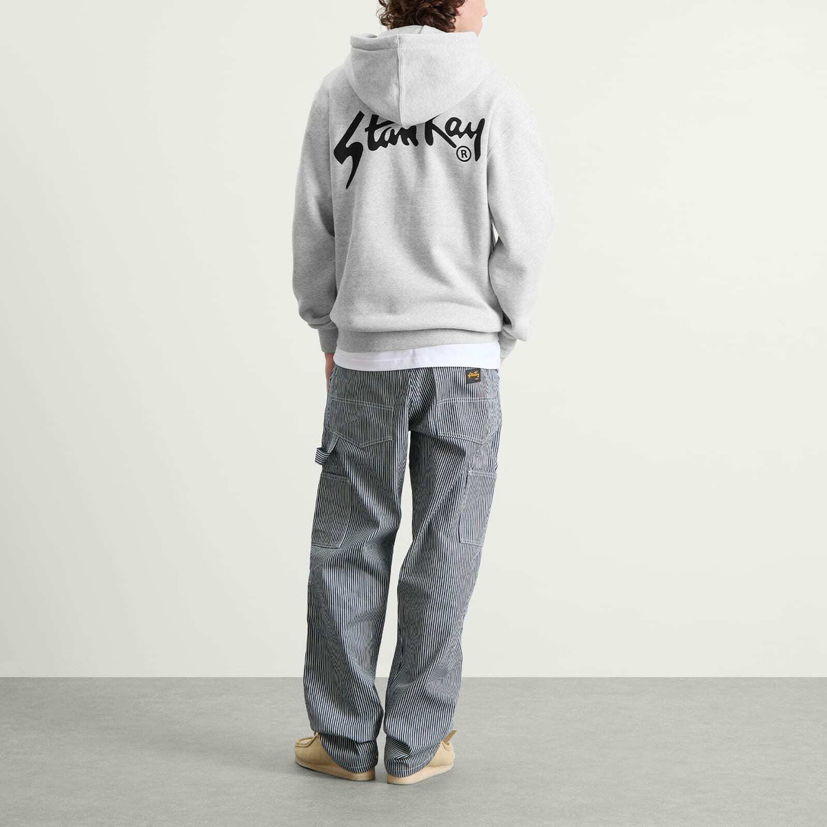 Stan Ray Men's Stan OG Hoodie in Grey Heather