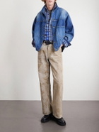 Needles - Darts Bottom Denim Jacket - Blue