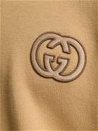 GUCCI - Heavy Felted Cotton Jersey Hoodie