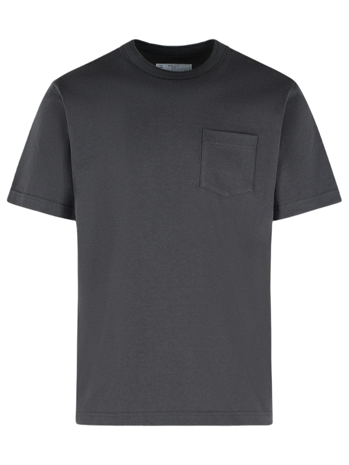 トップス wtaps sacai flock print t-shirt W)taps - WTAPS sacai Flock Print T-Shirt SS XL 黒の通販 by