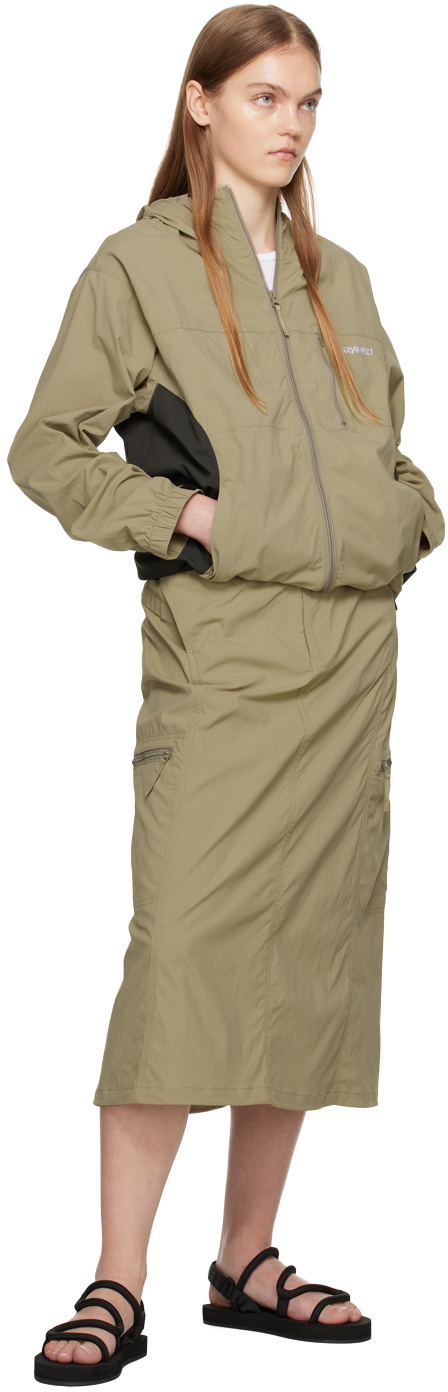 Gramicci Beige & Gray Softshell Jacket