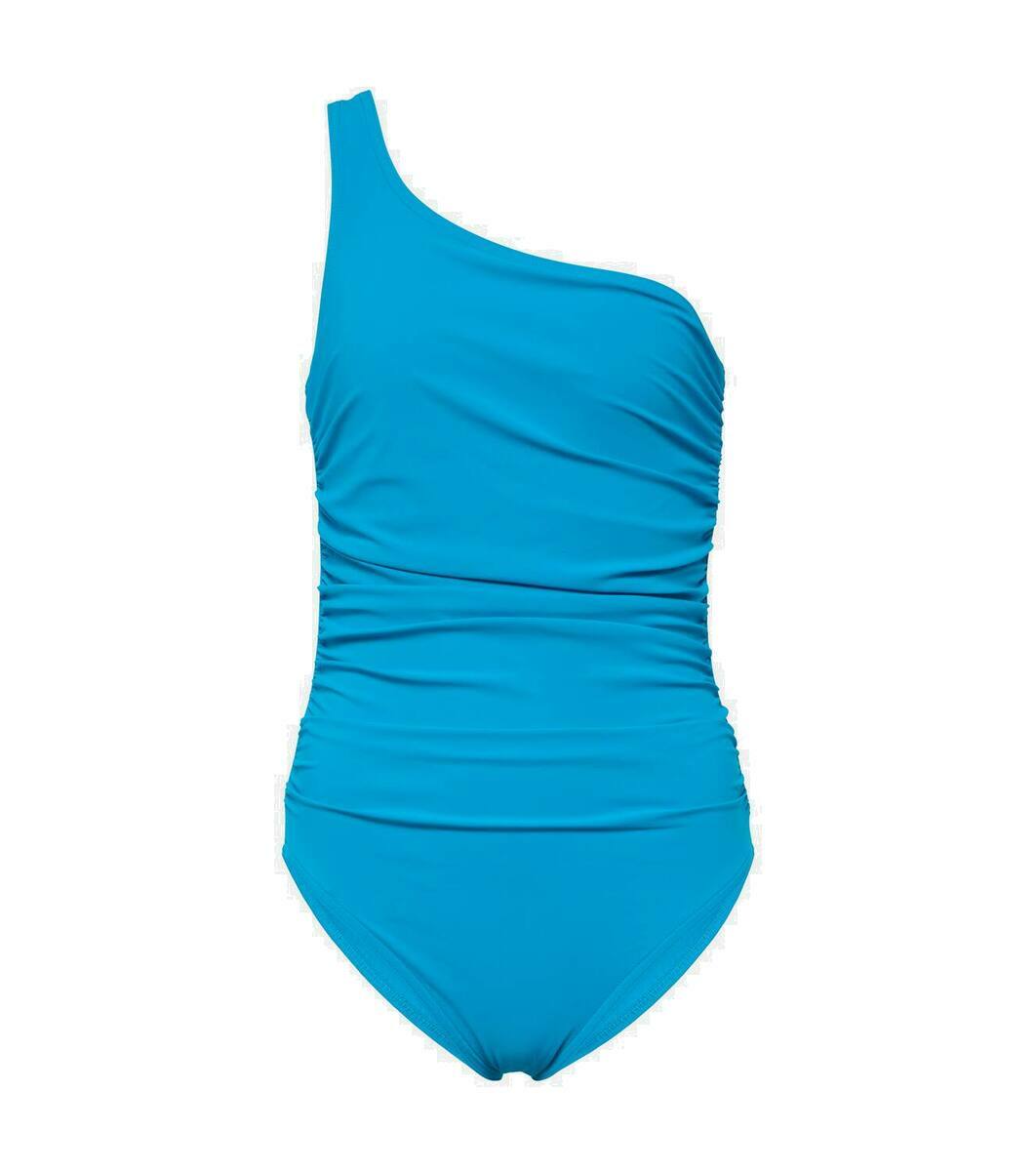 Shop Karla Colletto Swim Tess One-Shoulder One-Piece Swimsuit