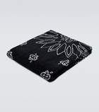 Amiri - Bandana cotton beach towel