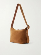 LOEWE - Loop Medium Logo-Debossed Leather Messenger Bag