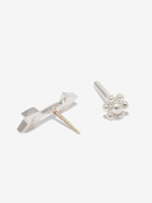MARIA TASH 18K White Gold Arrow Diamond Earring