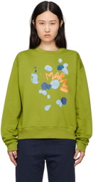 Marni Green Printed Sweatshirt