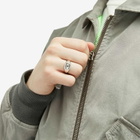 TwoJeys Men's Always Lucky Signet Ring in Silver