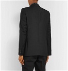 Givenchy - Black Slim-Fit Embroidered Wool and Mohair-Blend Blazer - Black