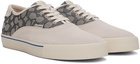 Coach 1941 Gray Jacquard Skate Sneaker