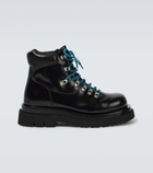 Bottega Veneta - Lug leather hiking boots
