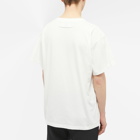 Maison Margiela Men's Number Logo T-Shirt in Off White