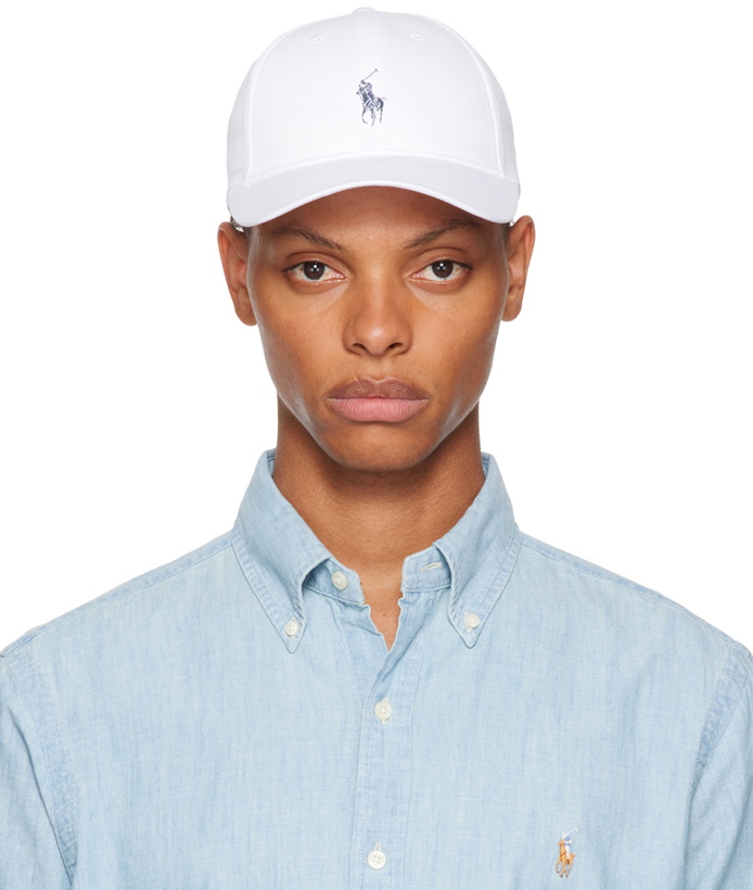 Photo: Polo Ralph Lauren White Cotton Cap