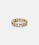 Messika Move Link 18kt gold ring with diamonds