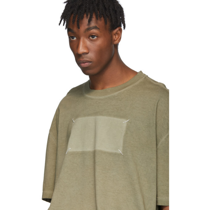 Maison Margiela Green Memory Of Label T-Shirt Maison Margiela