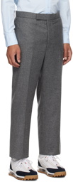 Thom Browne Gray Four-Pocket Trousers