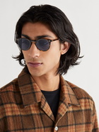 Mr Leight - Crosby S Round-Frame Tortoiseshell Acetate Sunglasses