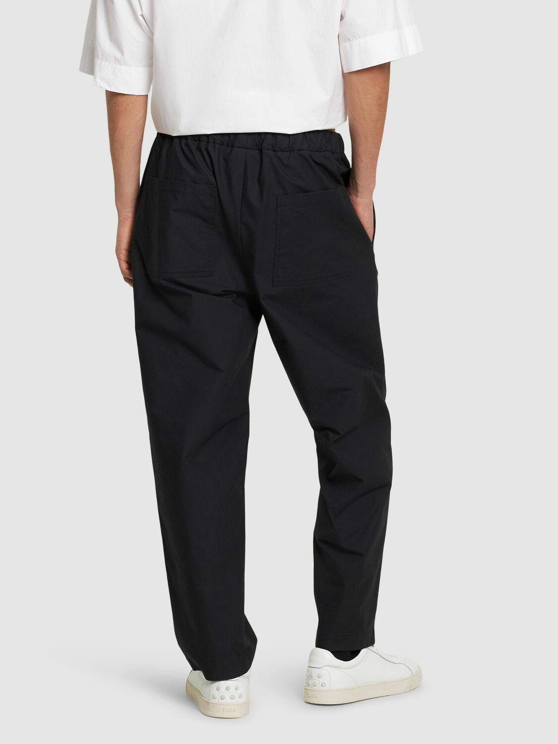 JIL SANDER - Relaxed Fit Cotton Pants Jil Sander