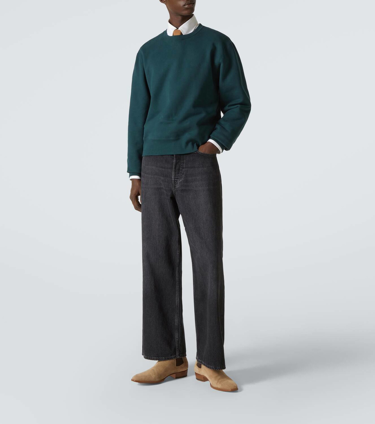 スウェット・トレーナー SAINT LAURENT CASSANDRE SWEATSHIRT 27837622_57612002_600.jpg