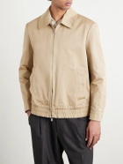 Barena - Cotton-Gabardine Blouson Jacket - Neutrals