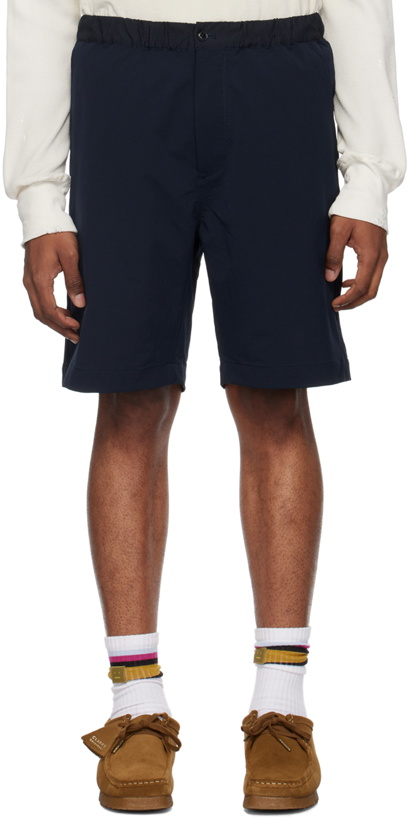 Photo: nanamica Navy Easy Shorts