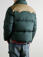 Polo Ralph Lauren - Polo Country Shell-Trimmed Quilted Recycled-Ripstop Jacket - Green