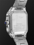 Cartier - Santos de Cartier Automatic-Wound 35.1mm Interchangeable Stainless Steel and Alligator Watch