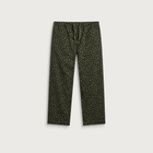 Service Works Men's Patterned Easy Chef Pants in Green Leopard