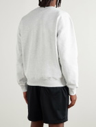Aimé Leon Dore - Logo-Print Cotton-Jersey Sweatshirt - Gray