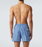 Fedeli Madeira striped swim trunks