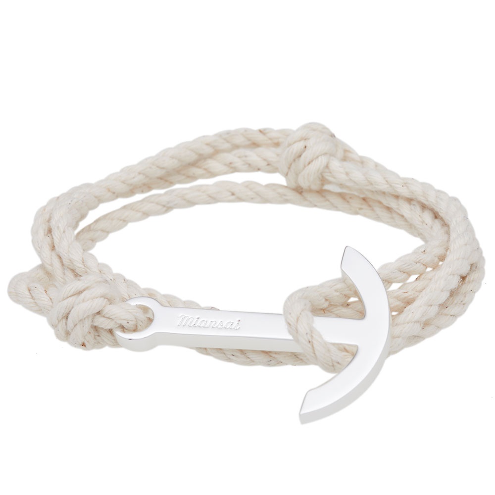 Photo: Miansai Modern Anchor Rope Bracelet