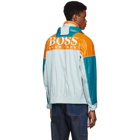 Boss Blue and Orange Ripstop Jacket