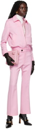 Ernest W. Baker SSENSE Exclusive Pink Flared Trousers