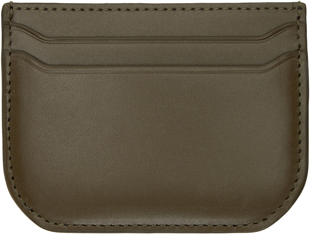 LEMAIRE Khaki Calepin Card Holder