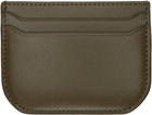 LEMAIRE Khaki Calepin Card Holder