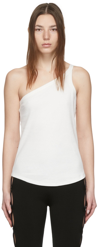 Photo: HALFBOY Off-White Mono Tank Top
