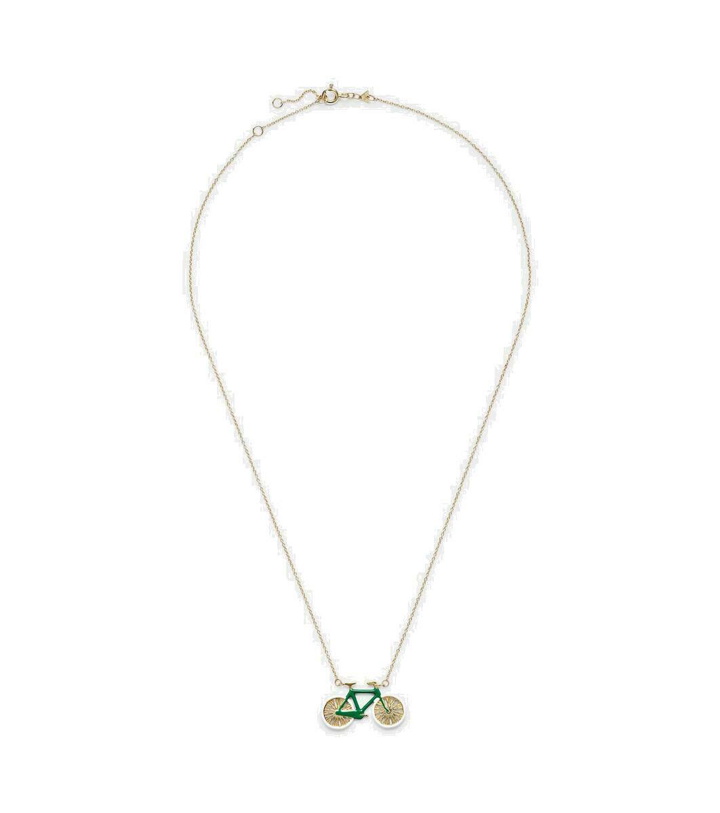 Photo: Aliita Bici 9kt gold charm necklace