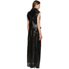 Junya Watanabe Black Sequin Vest Dress