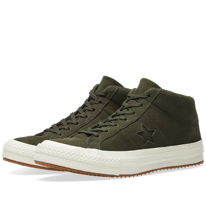 Photo: Converse One Star Counter Climate Mid Green