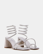 Steve Madden Lopezz Heels in Silver