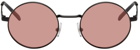Ray-Ban Gunmetal Rectangular Sunglasses