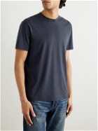 TOM FORD - Lyocell and Cotton-Blend Jersey T-Shirt - Blue