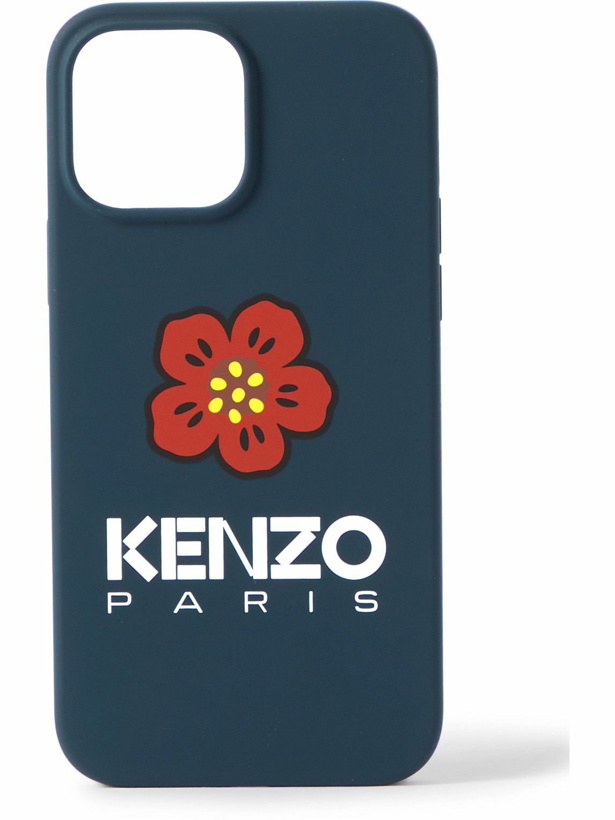 Photo: KENZO - Logo-Print Rubber iPhone 13 Pro Max Case