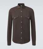 Brunello Cucinelli Cotton piqué shirt
