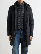Herno - New Business Layered Padded Shell Down Coat - Black