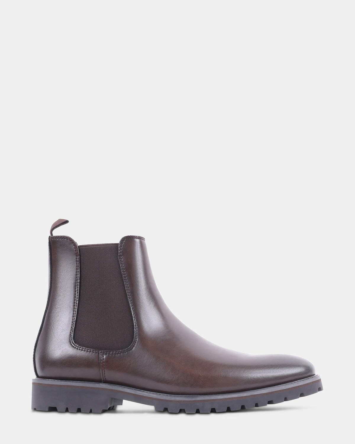 Steve Madden Alamo Boots in Dark Brown