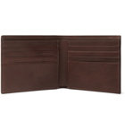 SAINT LAURENT - Leather Billfold Wallet - Brown