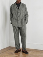 Massimo Alba - Florida Puppytooth Cotton Overshirt - Gray