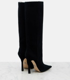 Gucci Naomi suede knee-high boots